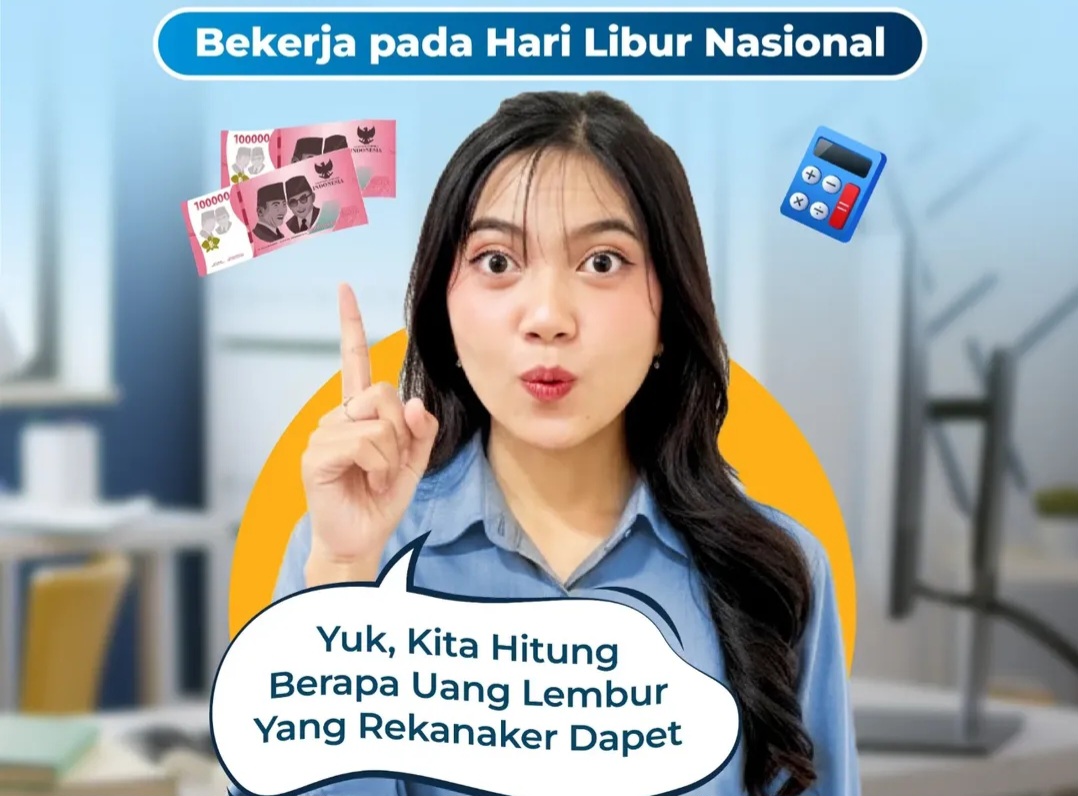 Cara menghitung upah lembur saat libur Nataru 2025 2026 sesuai ketentuan pemerintah.